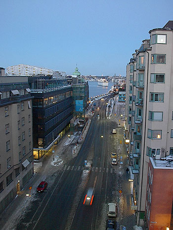 Sztokholm zimą